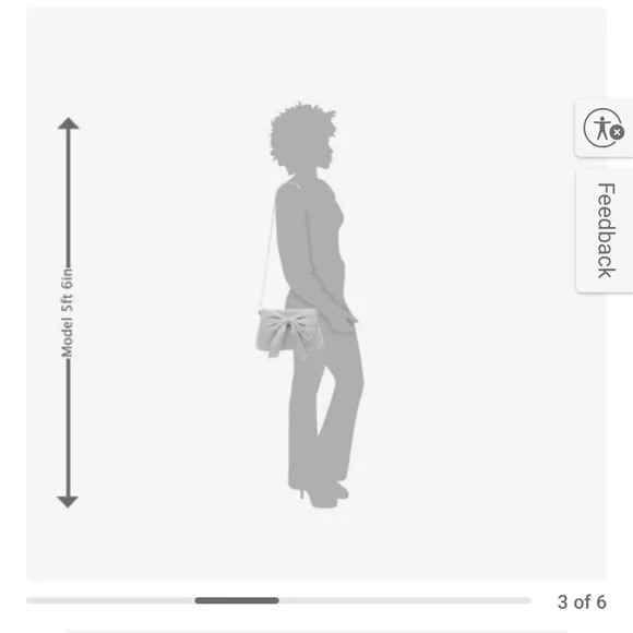 Kelly & Katie Silver Bow Clutch - Picture 5 of 6